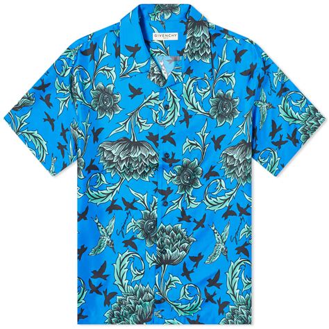 givenchy shirt flowers|Givenchy hawaiian shirts.